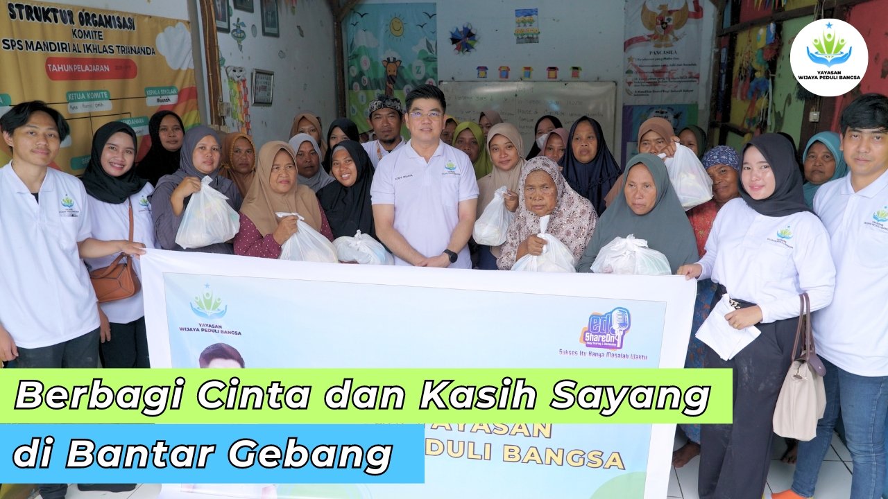 Yayasan Wijaya Peduli Bangsa Tabur Harapan di TPST Bantar Gebang