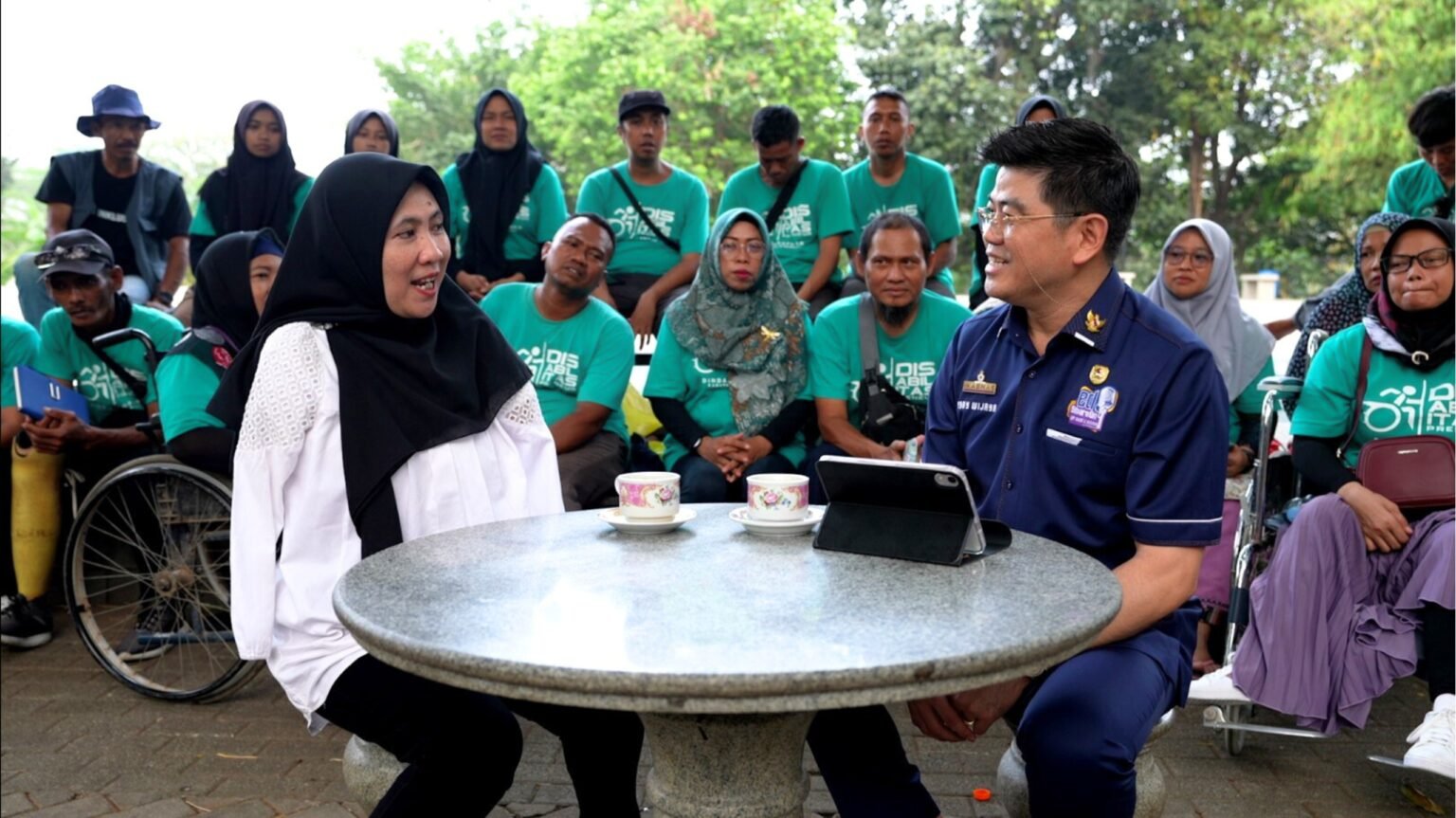Gathering Penyandang Disabilitas Rembang. (Foto: EdShareOn.com)