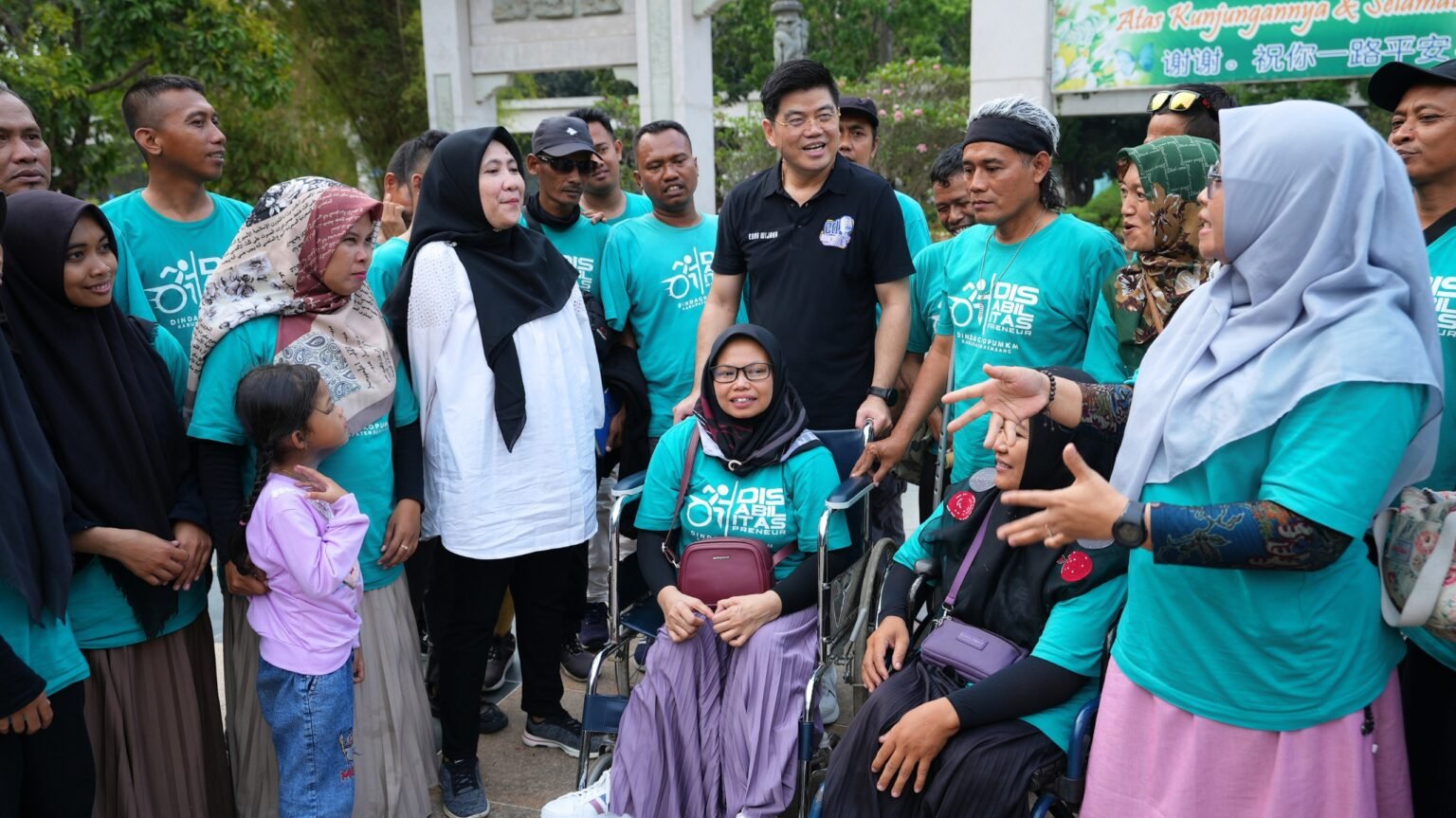Gathering Penyandang Disabilitas Rembang. (Foto: EdShareOn.com)