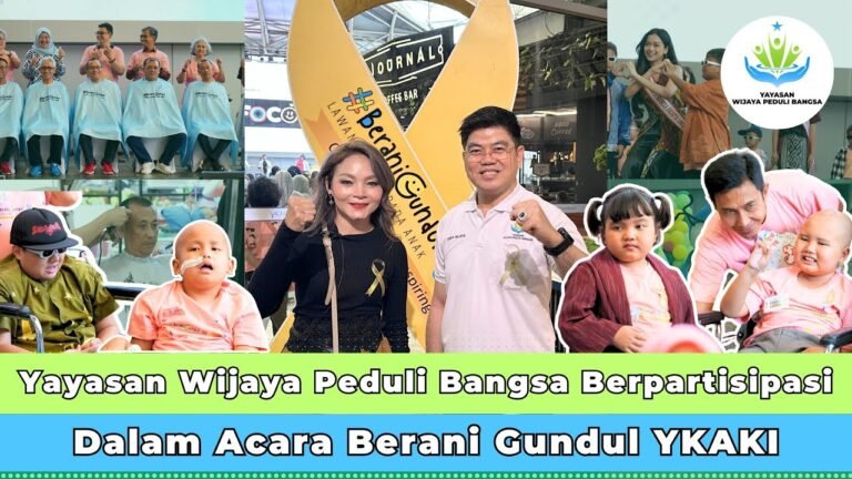 Yayasan Wijaya Peduli Bangsa Berpartisipasi Dalam Acara Berani Gundul YKAKI