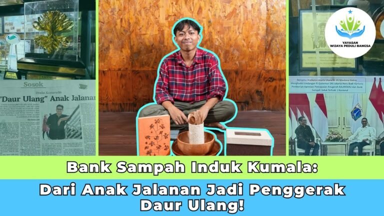 Bank Sampah Induk Kumala: Dari Anak Jalanan Jadi Penggerak Daur Ulang!