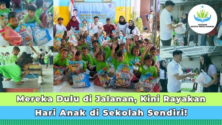 Mereka Dulu di Jalanan, Kini Rayakan Hari Anak di Sekolah Sendiri!